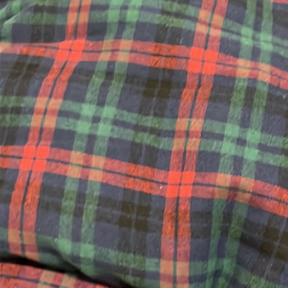 Ralph Lauren Deluxe Pet Bed Dog Cat new 24”x20”x10” Holiday Plaid Christmas - Picture 8 of 15